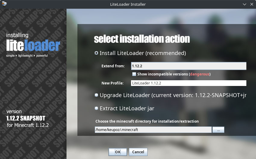 LiteLoader Installer